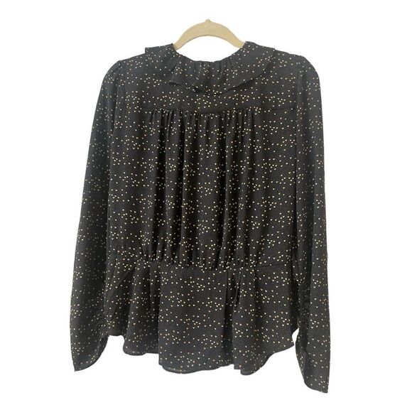 CAbi Eros blouse style # 4154 heart print sz Medium - Picture 2 of 4